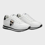 Karl Lagerfeld Karl Icon Low-Top Sneakers - White/Black