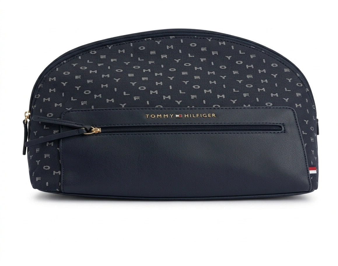 Tommy Hilfiger Monogram Dome Small Backpack - Navy