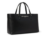 KARL LAGERFELD Logo Tote Bag - Black