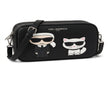 KARL LAGERFELD K/Karl & Choupette Crossbody Bag - Black