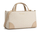 Tommy Hilfiger Monogram Small Tote Bag - Beige