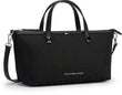 Tommy Hilfiger Women Monogram Jacquard Tote Bag - Black