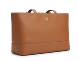 Tommy Hilfiger Women's TH Monogram Tote Bag - Tan
