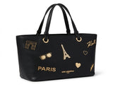 Karl Lagerfeld Paris Charms Tote Bag - Black