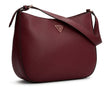 GUESS Women's Hobo Shoulder Bag - Burgundy