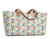 Calvin Klein CK Logo Print Tote Bag - Multi