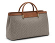 Calvin Klein Women's Monogram Tote Bag - Greige/Tan