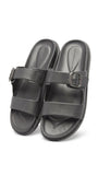 Tommy Hilfiger Men's Two-Strap Adjustable Sandals - Anthracite