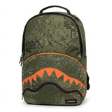 Sprayground Padded Pak'r BAPE Digital Camo Shark Backpack - Green