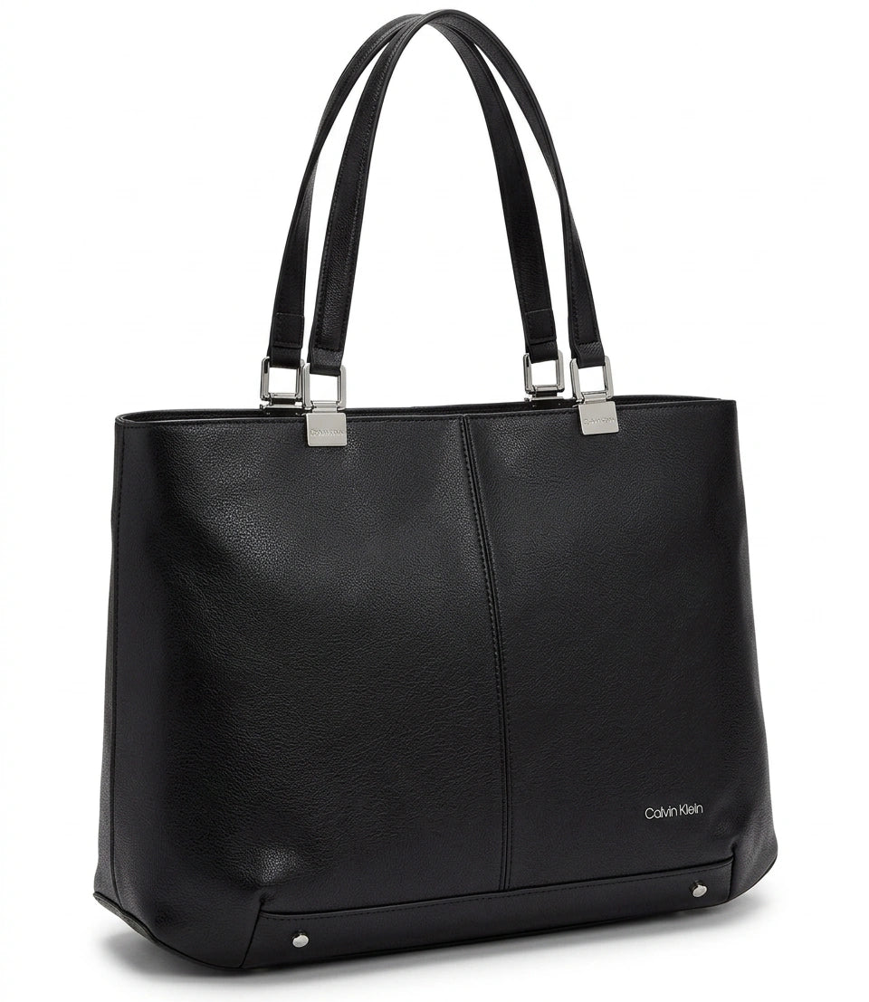 Calvin Klein Essential Logo Tote Bag - Black
