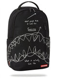 Sprayground The Success Is A Journey Backpack - Black