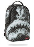 SPRAYGROUND Smoke Checkered Backpack - Black Grey White