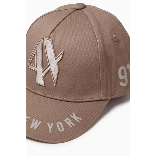Armani Exchange The Gymnasium AX Logo Baseball Cap in Cotton