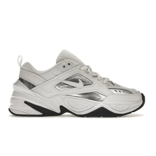 Nike M2K Tekno White Metallic Silver Black (Women'S)