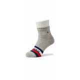 Tommy Premium Sport Low-Cut Socks for Everyday Comfort - Grey - Pack of 3