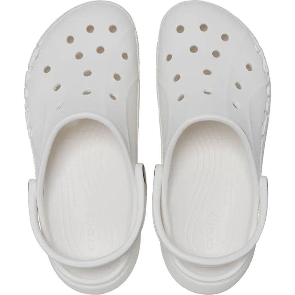 Women's Platform Clogs - White