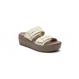 Women's Platform Sandals - Beige/Brown