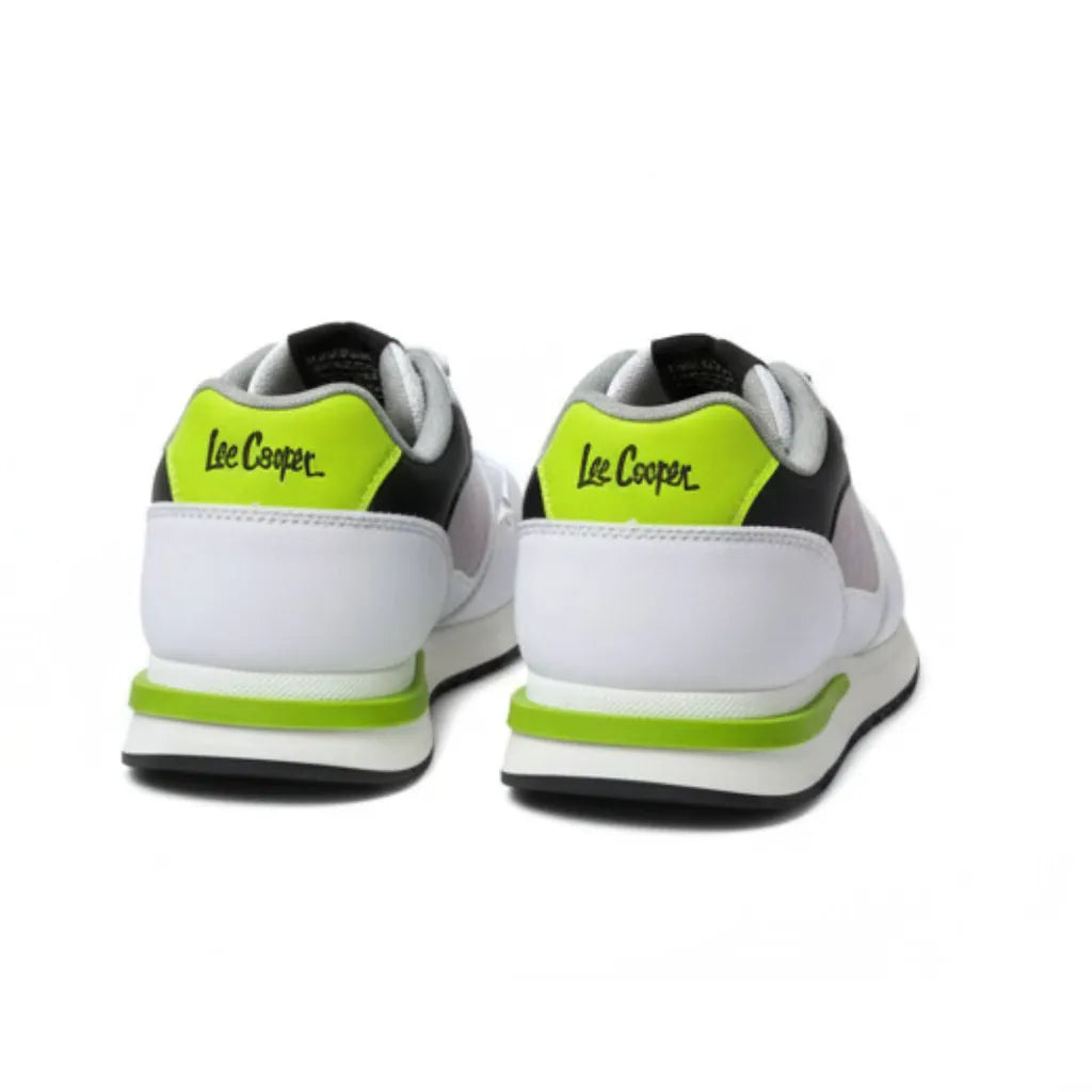 Lee Cooper Retro Lace-Up Men’s Sneakers 0264CI - White