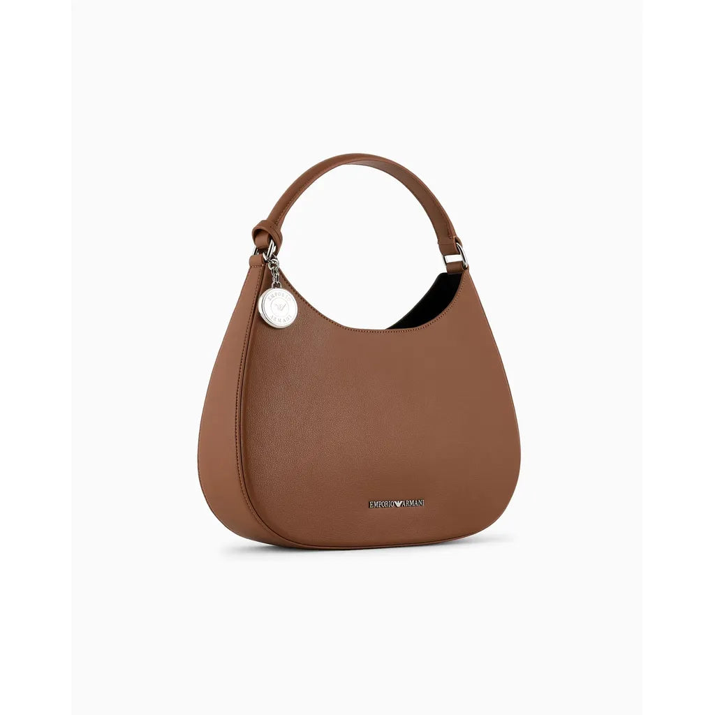 Asv Micro-Grain Recycled Leather Hobo Bag - Camel