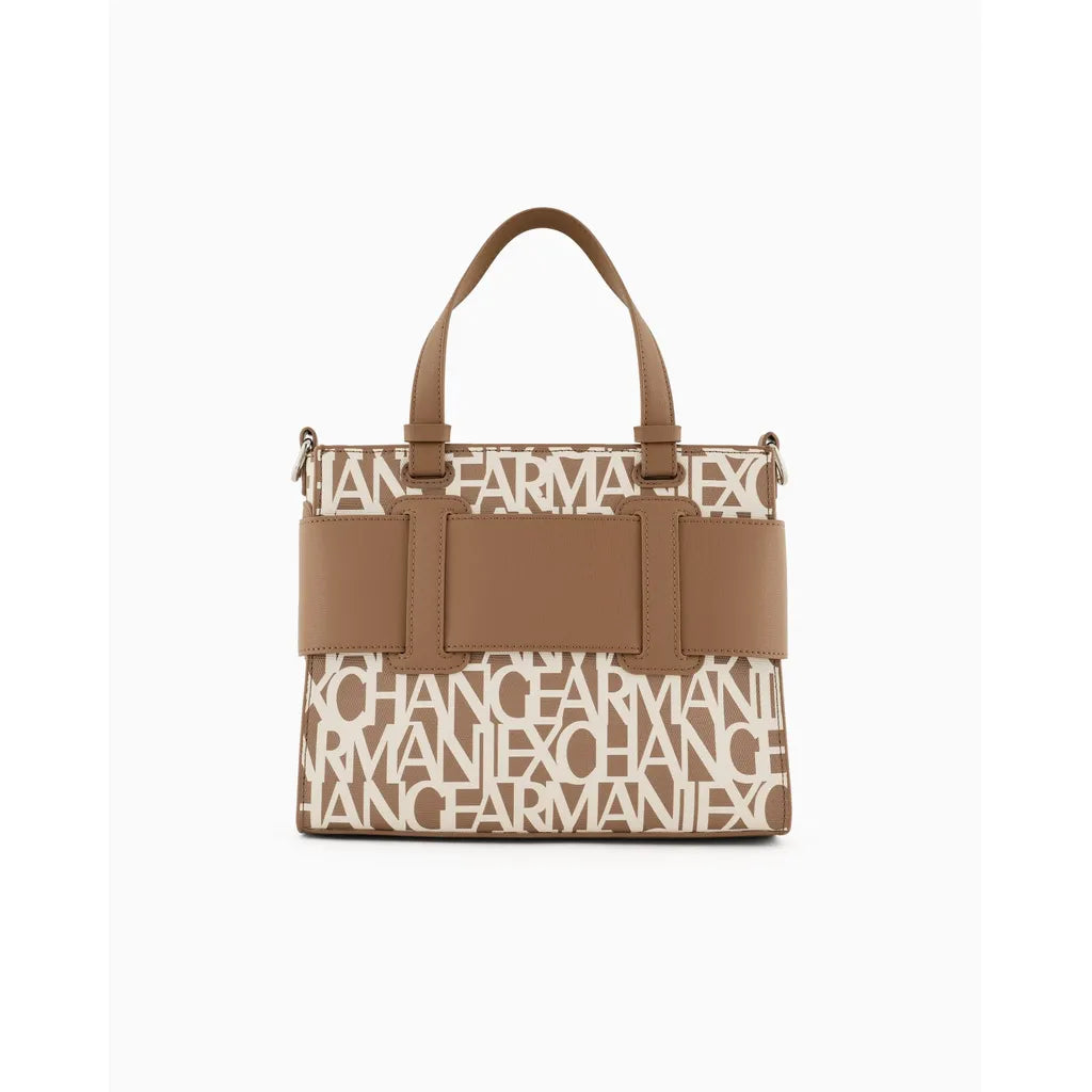 Armani Exchange Medium Tote Bag With Contrasting Detail