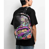 Sprayground Half Graffiti Black Backpack