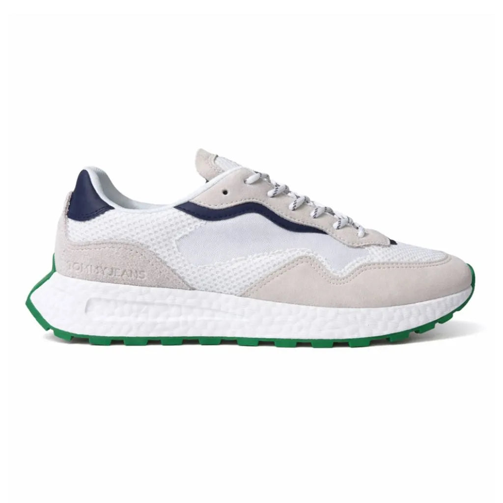 Tommy Jeans TJM Runner - White/Green