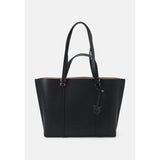 Pinko Women's Carrie Shopper Big Bottled Leather Bag, 37 - Black