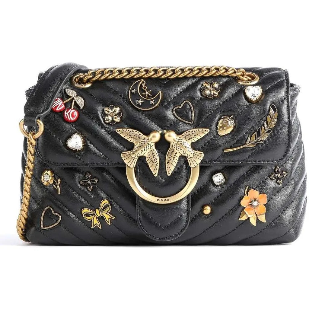 Pinko Bag Mini lady love bag puff magic pins
