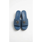 Guess Havas Denim Slide Sandals