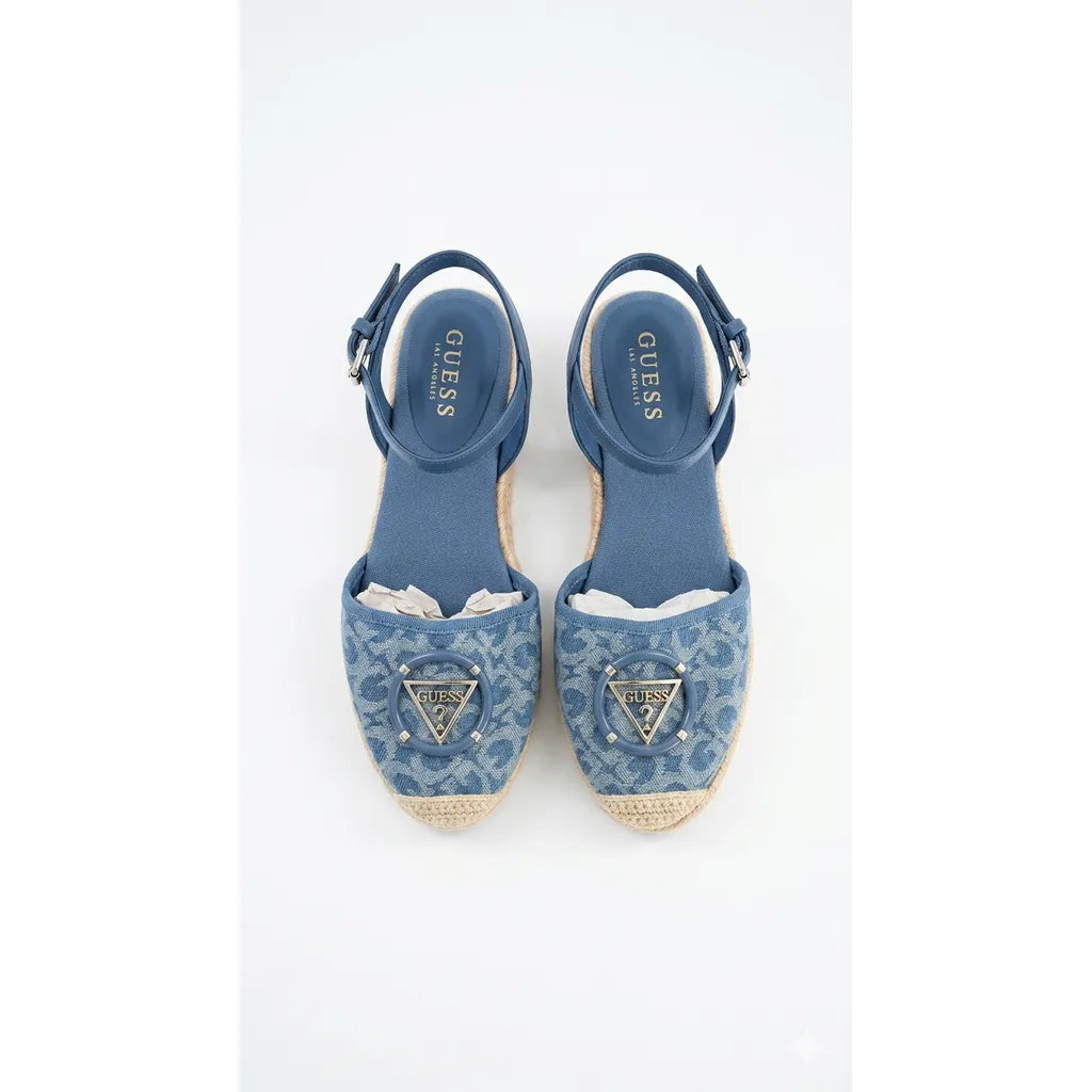 Guess Edany Denim Espadrille Sandals