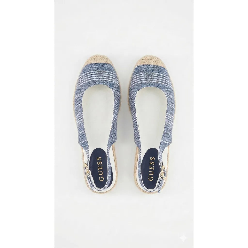 Guess Striped Canvas Espadrilles