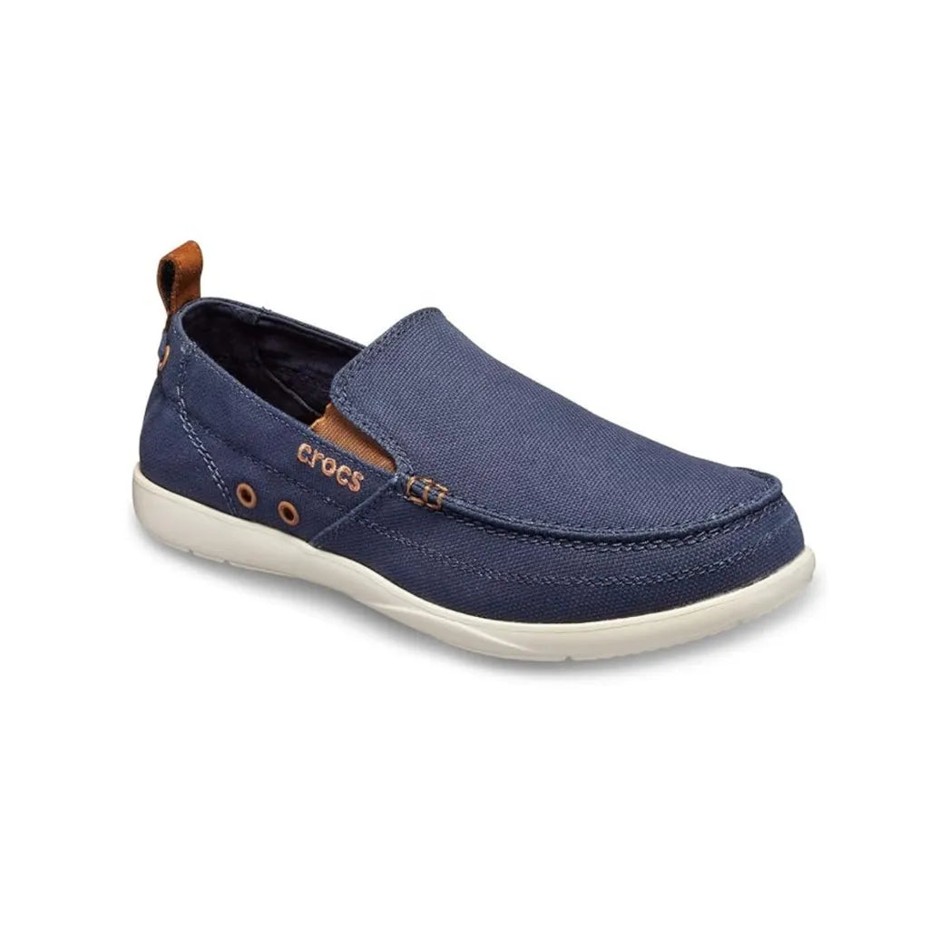 Crocs Walu Men Loafers - Navy / Brown