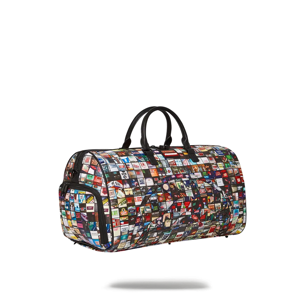 EXIT ART COLLAB DUFFLE