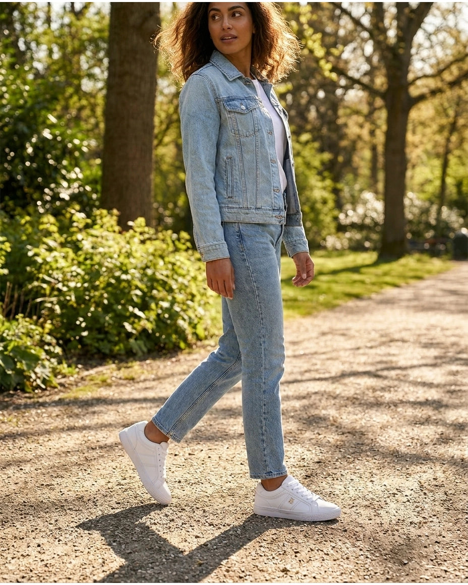 Tommy Hilfiger Women's Essential Low Top Sneakers - White