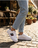 Tommy Hilfiger Women Essential Signature Platform Sneakers - White