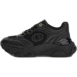 GUESS Women's Mesh Panel Lace-Up Sneakers - Black