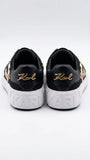 Karl Lagerfeld Women Choupette AppliquÃ© Slip-On Sneakers - Black