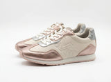 Michael Kors Women's Lillie Panelled Trainers - Cream Rose Gold