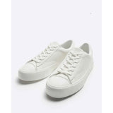 Zara Canvas Monochrome Trainers
