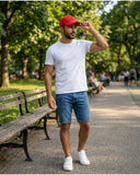 Tommy Hilfiger Script Logo Baseball Cap - Red