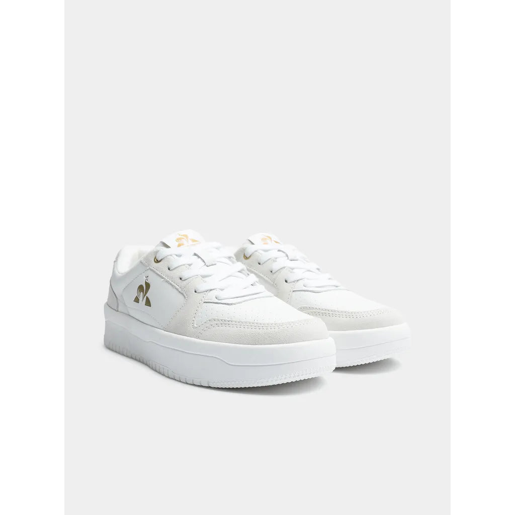 Le Coq Sportif Billie Optical Sneakers - White/Gold