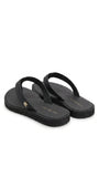 Tommy Hilfiger Women TH Monogram Flip Flops - Black