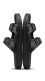 Calvin Klein Men's Two-Strap Adjustable Sandals - Black