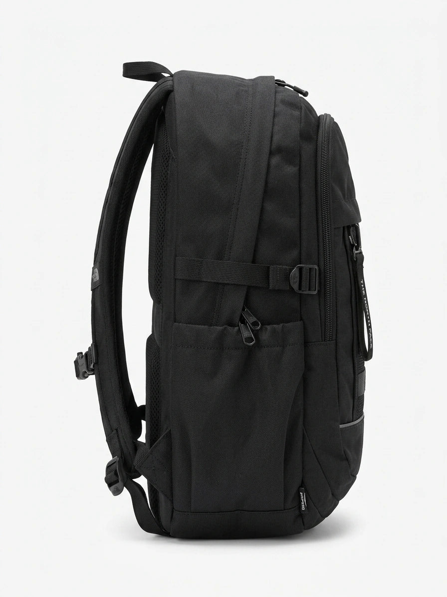 The North Face FlexVent Everyday Backpack - Black with Detachable Pouch