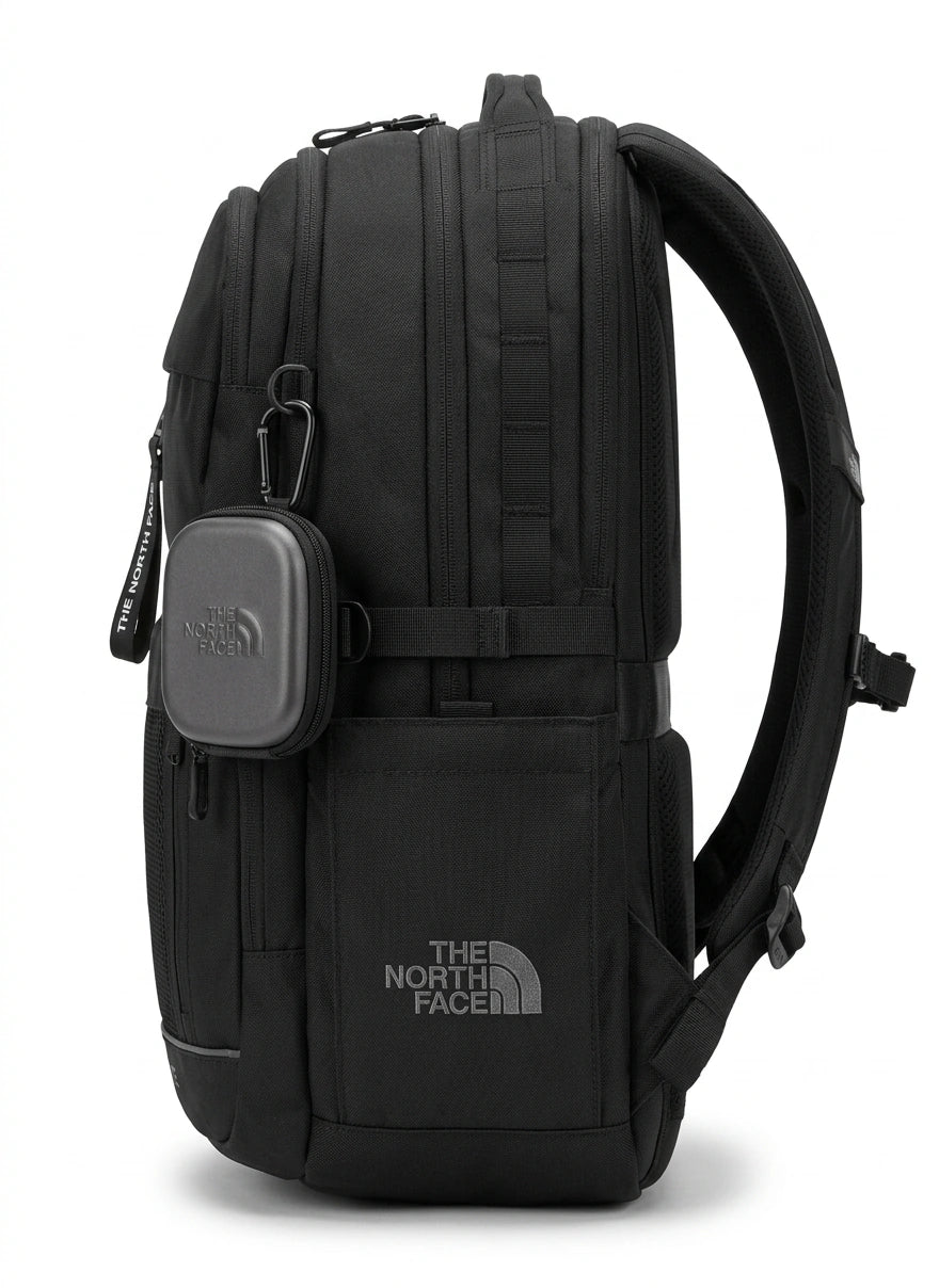 The North Face Explore Utility Multi-Pocket Backpack - Black