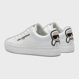 KARL LAGERFELD Men Signature Low-Top Sneakers - White
