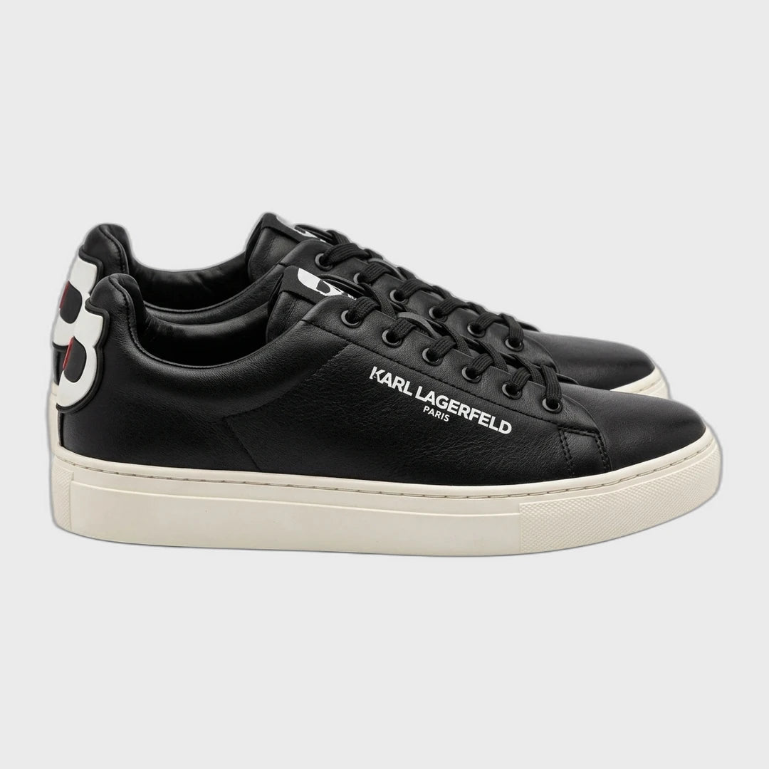 KARL LAGERFELD Men's Kapri Logo Lace-Up Sneakers - Black