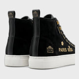 Karl Lagerfeld K-Retro Paris Low-Top Sneakers - Navy