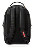 Sprayground Black Pink Sharkmouth DLX Backpack - Black with Pink