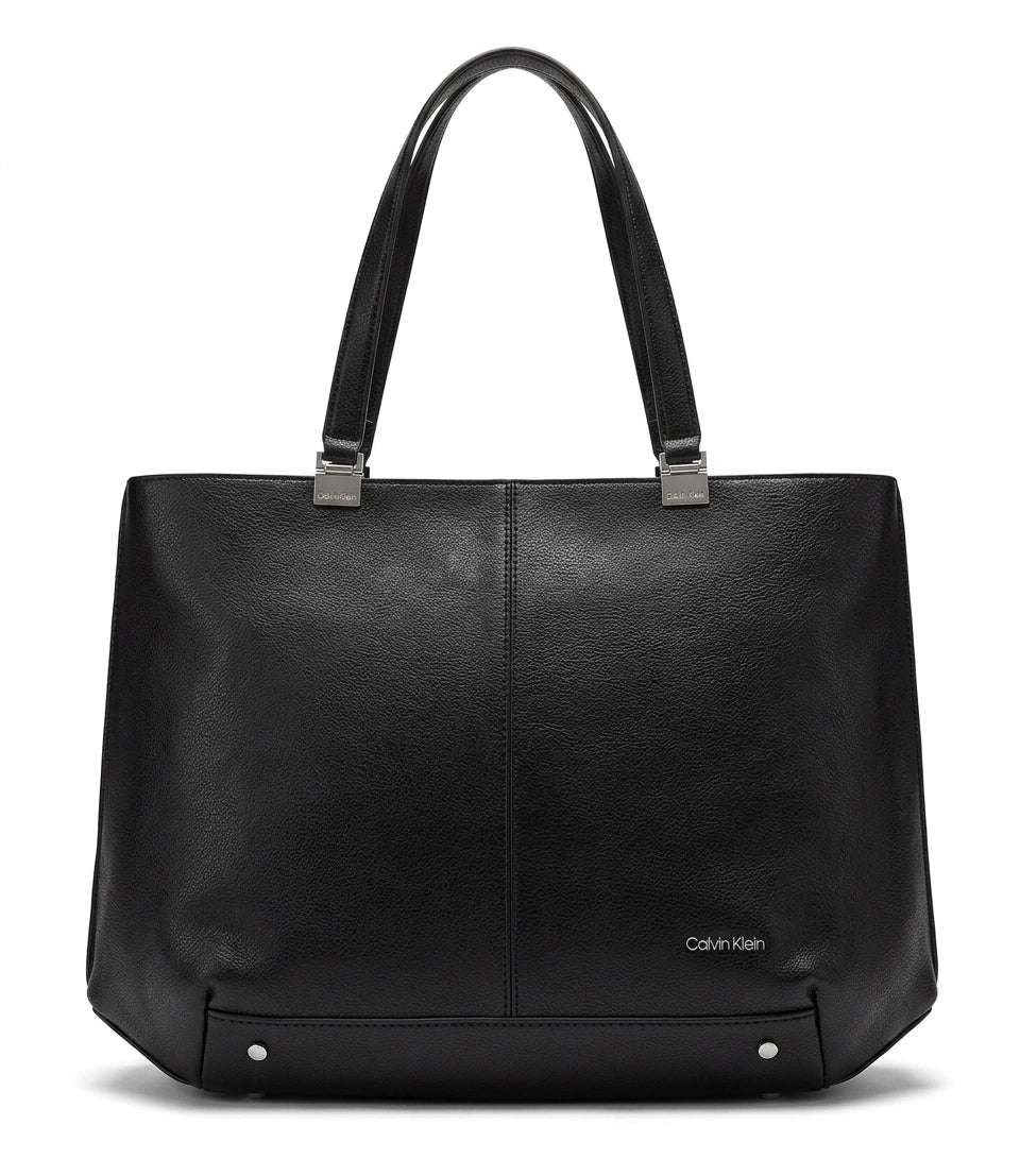 Calvin Klein Essential Logo Tote Bag - Black